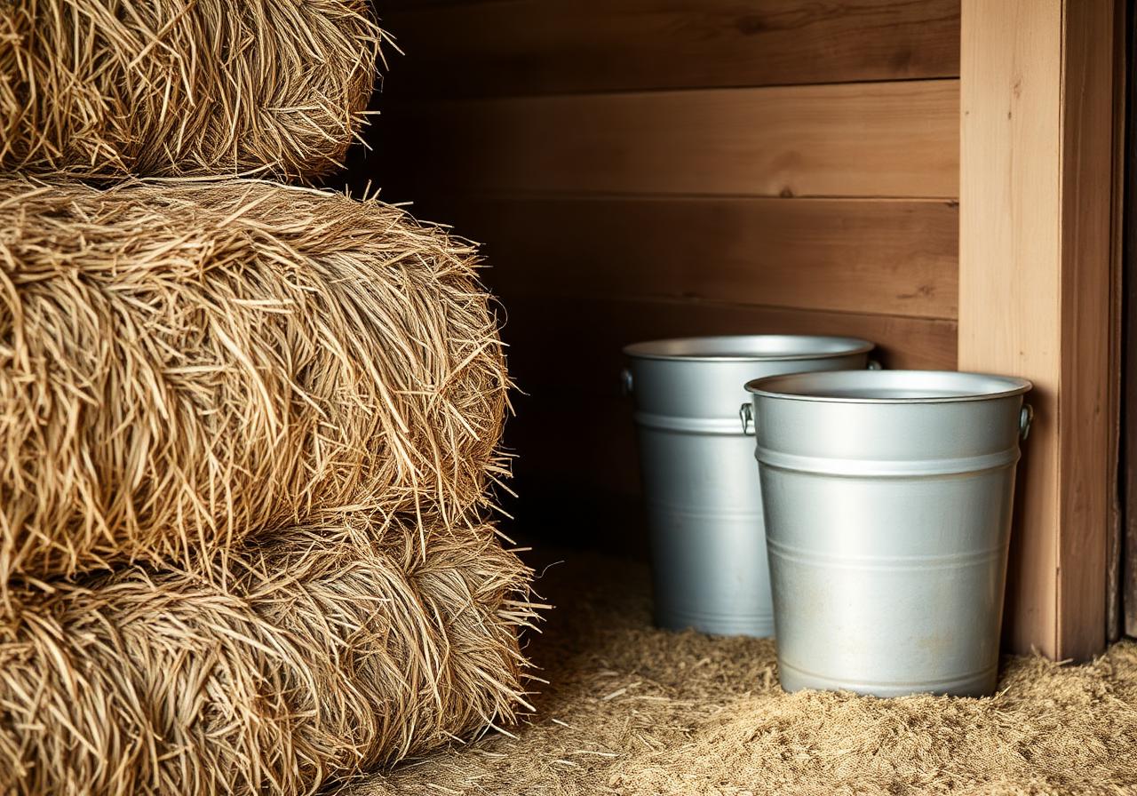 Temporary Barn Work — equestrian care detail
